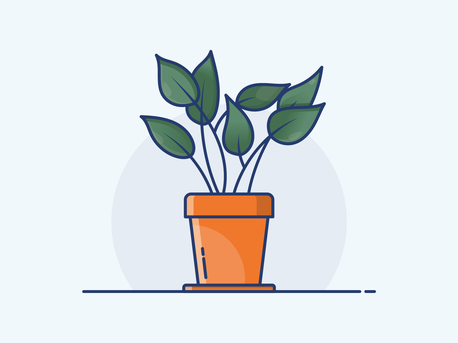 Icon - Plant by Elodie Arete on Dribbble