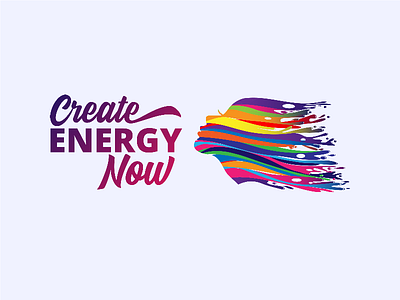 Create Energy Now adobe illustrator creative logo photoshop