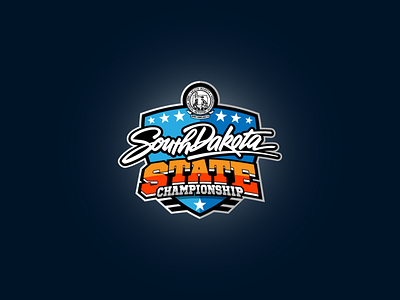 SD State Championship championship illustrator logo south dakota sports