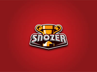Snozer adobe illustrator app icon cup design gaming logo illustration online game trophy vector