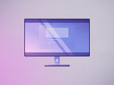 Desktop computer desktop flat flat design graphic design vector