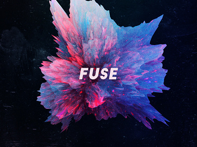 Fuse c4d explosion fuse graphic design ps texture typography