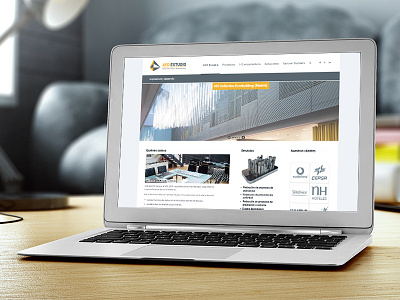 Responsive web design for AYD Estudio