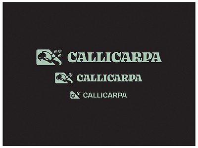 Callicarpa Productions - Responsive Branding bird bird logo branding illustration logo responsive branding responsive design vector