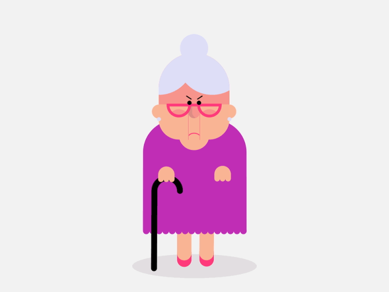 I visit my granny next week. Grandma ]]]сы.