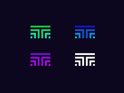 T logo | Colors explorations