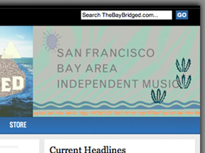 Thebaybridged.com banner close up