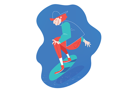 Let's Skate art blue design illustration illustrator vector