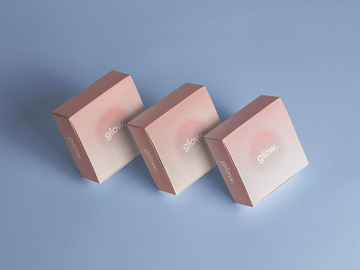 Glow branding design logo packaging design