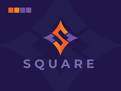 Square Logo Concept branding company logo graphics icon logo logo concept logodesign square