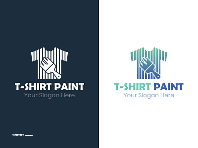 T Shirt Paint Logo brand company logo logo t shirt logo