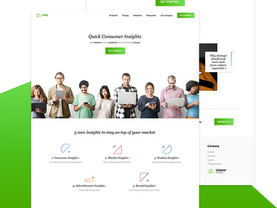 Vase | Landing Page