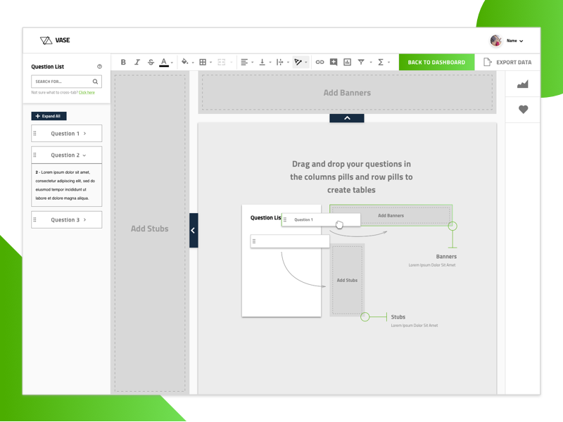 Cross-Tabulation Advance mode by Jeffery Tan on Dribbble