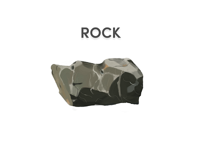 Rock design digital 2d digital art digital paint illustration paint rock sketch