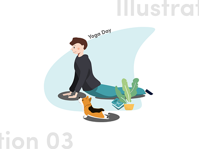 Yoga Day character character concept character design design illustration