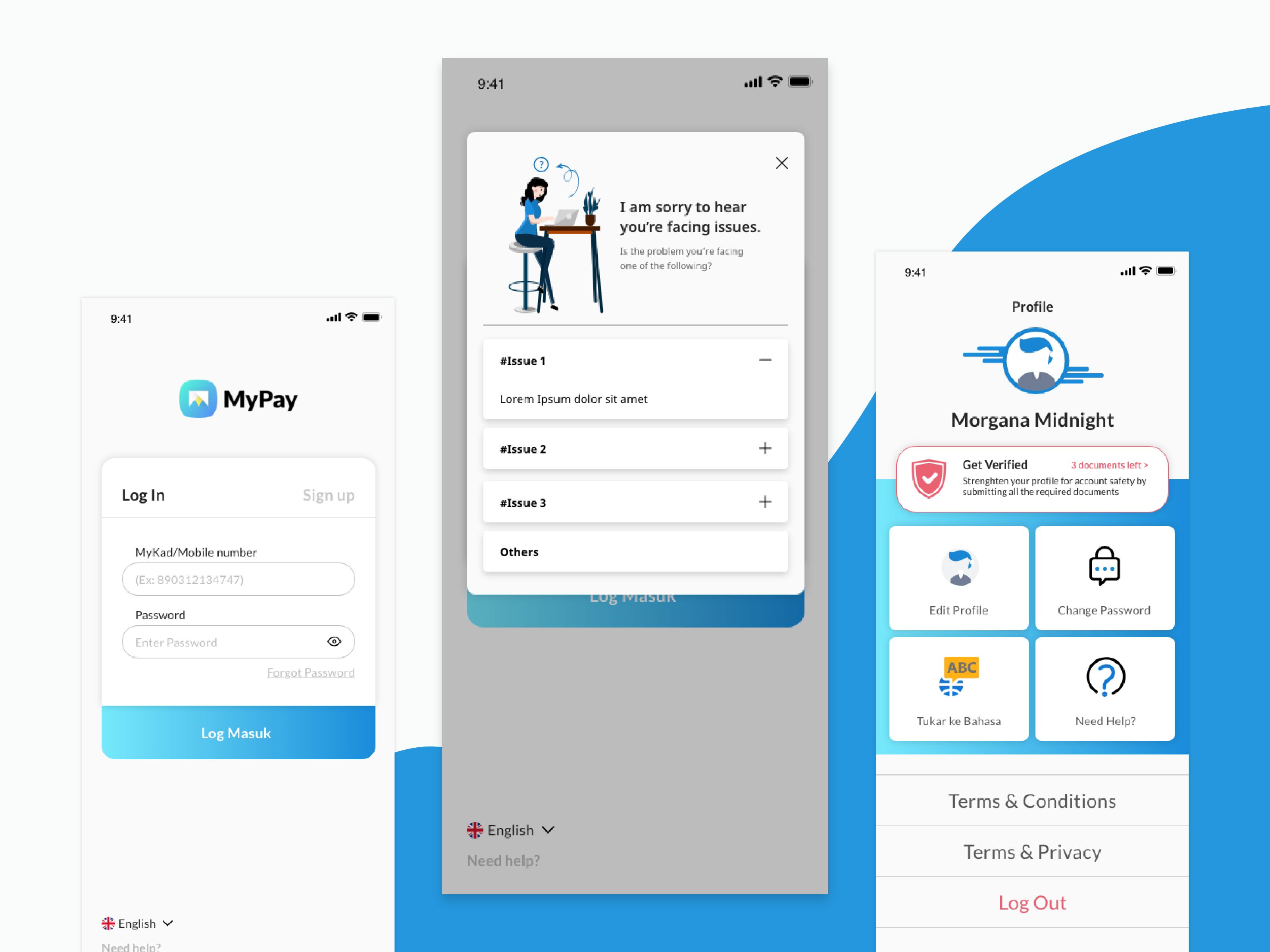 MyPay Apps Redesign Concept by Jeffery Tan on Dribbble