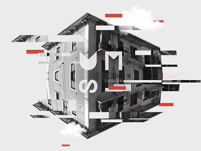Trippy Building building glitch graphic graphic deisgn illustration photoshop surreal umsiproject