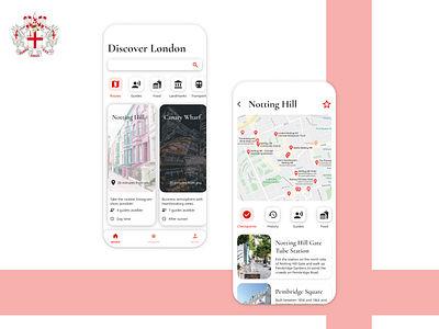 Tourist app to explore London