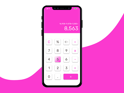 Daily UI Challenge 004 004 calculator dailyui dailyui 004 ui challenge