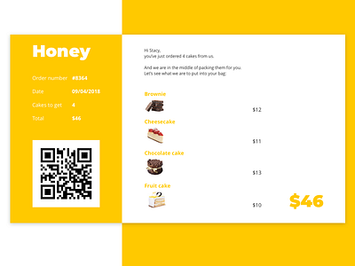 Daily UI Challenge 017 017 daily ui challenge daily ui challenge 017 dailyui dailyui 017 email receipt ui challenge web design