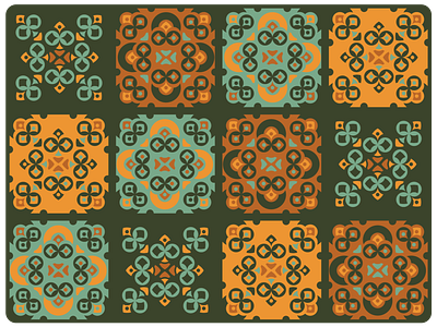 Skull pattern design pattern