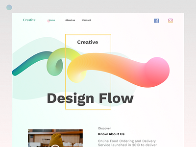 Creative Design Flow Website