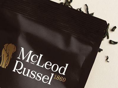 McLeod Russel - Branding brand identity branding design elephant food graphic design health illustration logo logo design packaging premium tea
