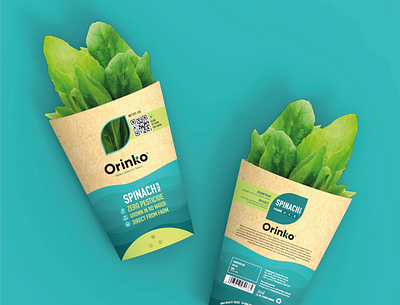 Branding & Packaging - Orinko branding design food fresh fruit graphic design hydroponic logo organic packaging produce vegetable water