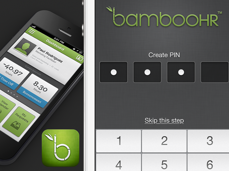 BambooHR App by Paul Rodriguez on Dribbble