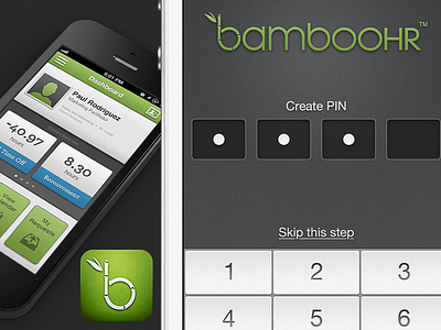 BambooHR App app bamboo bamboohr dashboard itunes keypad login pin