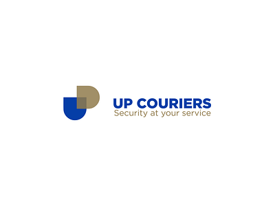 UP COURIERS LOGO DESIGN