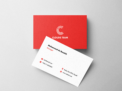 Clouds Team Business Card