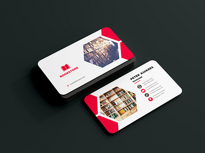 BookStore Business Card Design