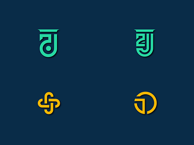 Letter J Logo branding design graphic design illustration logo typography vector
