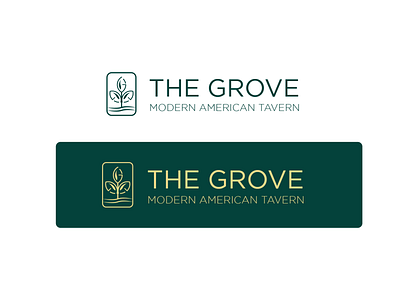 "The Grove" Logo branding design graphic design illustration logo