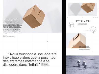 Kraft - Website concept design interface minimalist photo typogaphy web webdesign website