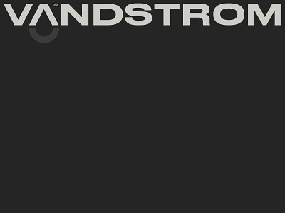 Vandstrom - Logo design concept design graphic design logo typogaphy