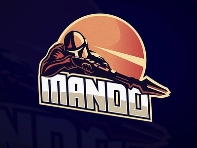 Mando logo baby yoda badge customtype disney e sport esport illustrator letter logo mandalorian mando nba star wars tvshow typography yoda