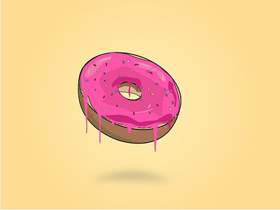 Letter O alphabet letter donut o