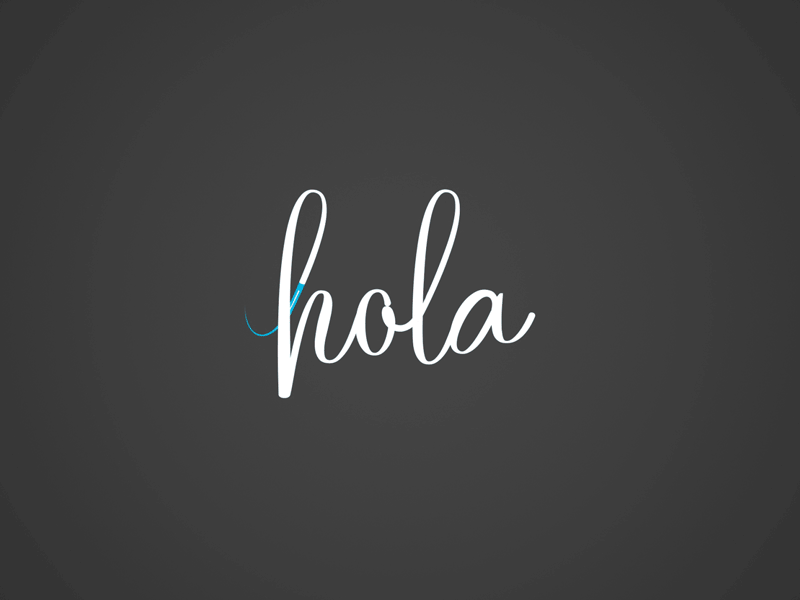 Hello Dribbble animated gif animation hello dribbble lettering animation