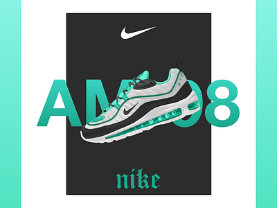 Nike AM-98 👟 air max nike nike air sneakers