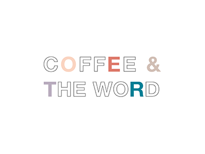 Coffee & the Word logo graphic design logo design