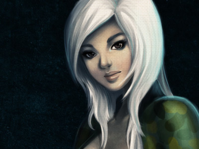 Vanessa drawing fanart gaming illustration painting photoshop