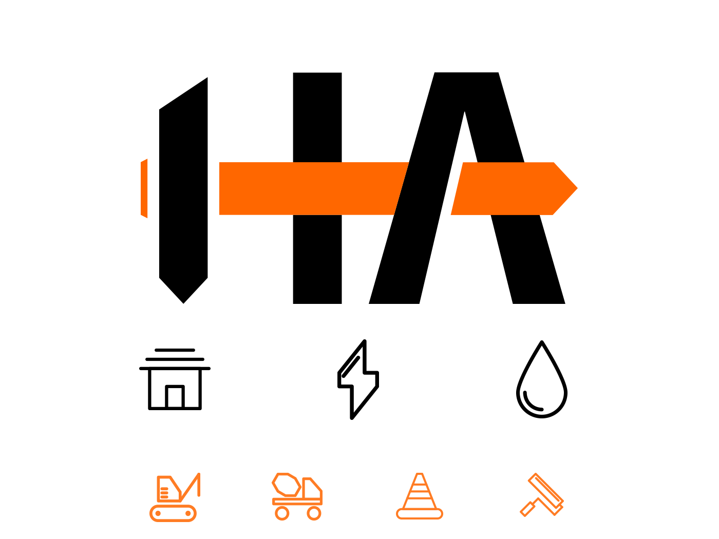 Hammer Down Construction by David Sanders on Dribbble