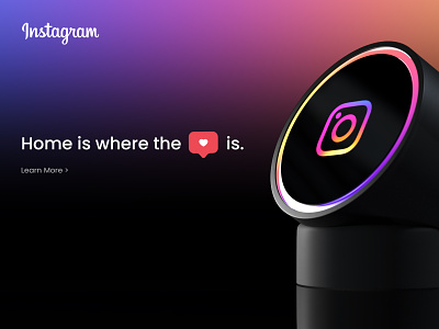 Instagram Smart Home - Concept advertising product smarthome