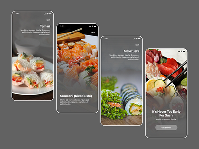 Sushi App On boarding