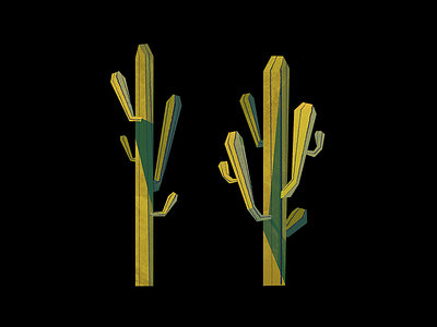 Cactus 1 cacti cactus concept desert design geometric green plant saguaro