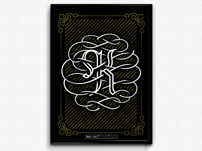 K Is The New Black (CMYK Poster Series)