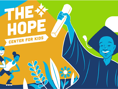 The Hope Center for Kids Mural Concept