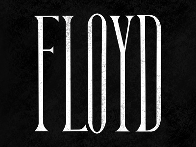 FLOYD black blacklivesmatter blm floyd george floyd hand lettering lettering serif wordwednesday